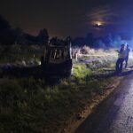 09.09.2022. Chęciny. Wypadek / Fot. Jarosław Kubalski - Radio Kielce