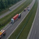 26.09.2022. Skarżysko-Kamienna. Wypadek na trasie S7 / Fot. Jarosław Kubalski - Radio Kielce