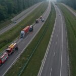 26.09.2022. Skarżysko-Kamienna. Wypadek na trasie S7 / Fot. Jarosław Kubalski - Radio Kielce