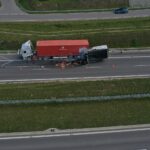 26.09.2022. Skarżysko-Kamienna. Wypadek na trasie S7 / Fot. Jarosław Kubalski - Radio Kielce