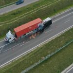 26.09.2022. Skarżysko-Kamienna. Wypadek na trasie S7 / Fot. Jarosław Kubalski - Radio Kielce