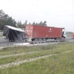 26.09.2022. Skarżysko-Kamienna. Wypadek na trasie S7 / Fot. Jarosław Kubalski - Radio Kielce