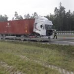 26.09.2022. Skarżysko-Kamienna. Wypadek na trasie S7 / Fot. Jarosław Kubalski - Radio Kielce