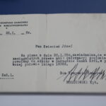 23.09.2022. Pińczów. Przekazanie do Muzeum Regionalnego w Pińczowie dokumentów po Józefie Kwietniu. / Fot. Marta Gajda-Kruk - Radio Kielce