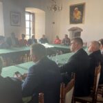 07.09.2022. Sandomierz. Spotkanie nt. aktualizacji map zagrożenia powodziowego / Fot. Grażyna Szlęzak - Radio Kielce