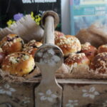 28.09.2022. Drożejowice. Koło Gospodyń Wiejskich Drożejowice promuje zdrową żywność. / Fot. Marta Gajda-Kruk - Radio Kielce