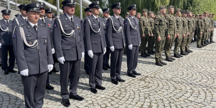 09.09.2022. Sandomierz. Uroczystości 65. rocznicy utworzenia 3. Sandomierskiego Batalionu Radiotechnicznego / Fot. Grażyna Szlęzak - Radio Kielce