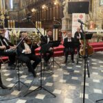 15.09.2022. Sandomierz. Uroczystości jubileuszowe z okazji 30-lecia działalności Caritas Diecezji Sandomierskiej. koncert zespołu Strauss Ensamble pod dyrekcją Artura Jaronia / Fot. Grażyna Szlęzak - Radio Kielce