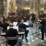 15.09.2022. Sandomierz. Uroczystości jubileuszowe z okazji 30-lecia działalności Caritas Diecezji Sandomierskiej. koncert zespołu Strauss Ensamble pod dyrekcją Artura Jaronia / Fot. Grażyna Szlęzak - Radio Kielce