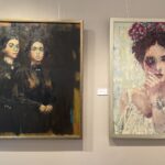 24.09.2022. Sandomierz. Wystawa prac Michała Bacy / Fot. Grażyna Szlęzak - Radio Kielce