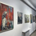 24.09.2022. Sandomierz. Wystawa prac Michała Bacy / Fot. Grażyna Szlęzak - Radio Kielce