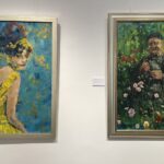 24.09.2022. Sandomierz. Wystawa prac Michała Bacy / Fot. Grażyna Szlęzak - Radio Kielce