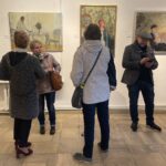 24.09.2022. Sandomierz. Wystawa prac Michała Bacy / Fot. Grażyna Szlęzak - Radio Kielce
