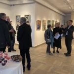 24.09.2022. Sandomierz. Wystawa prac Michała Bacy / Fot. Grażyna Szlęzak - Radio Kielce