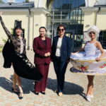 08.09.2022. Kielce. Muzeum Zabawek i Zabawy. Briefing prasowy na temat projektu „Lalki tańczą”. Tancerki z Kieleckiego Teatru Tańca oraz Elżbieta Pańtak – dyrektor KTT i Daria Dyktyńska – dyrektor Muzeum Zabawek i Zabawy w Kielcach. / Fot. Dorota Klusek - Radio Kielce