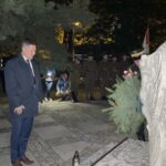 Na Cmentarzu Wojska Polskiego upamiętniono rocznicę wybuchu II wojny świątowej - Radio Kielce 01.09.2022. Kielce. 83. rocznica wybuchu II wojny światowej. Na zdjęciu: Jarosław Karyś - przewodniczący Rady Miasta Kielce / Fot. Michał Kita - Radio Kielce