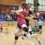 24.09.2022. Kielce. Mecz 2. kolejki grupy C I ligi piłkarek ręcznych Suzuki Korona Handball – SMS ZPRP I Płock / Fot. Wiktor Taszłow – Radio Kielce