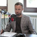 05.09.2022. Kielce. Studio Polityczne Radia Kielce. Na zdjęciu: Michał Piasecki - PO / Fot. Wiktor Taszłow - Radio Kielce