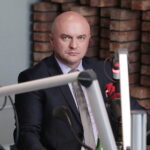 05.09.2022. Kielce. Studio Polityczne Radia Kielce. Na zdjęciu: Rafał Nowak - wicewojewoda świętokrzyski, PiS / Fot. Wiktor Taszłow - Radio Kielce