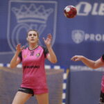 24.09.2022. Kielce. Mecz 2. kolejki grupy C I ligi piłkarek ręcznych Suzuki Korona Handball – SMS ZPRP I Płock / Fot. Wiktor Taszłow – Radio Kielce