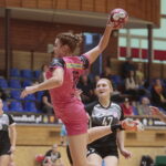 24.09.2022. Kielce. Mecz 2. kolejki grupy C I ligi piłkarek ręcznych Suzuki Korona Handball – SMS ZPRP I Płock / Fot. Wiktor Taszłow – Radio Kielce