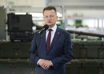 MSPO 2023. Mariusz Błaszak z wizytą na MSPO