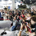 08.09.2022. Kielce. 30. Międzynarodowy Salon Przemysłu Obronnego. Wizyta Mateusza Morawieckiego / Fot. Wiktor Taszłow - Radio Kielce