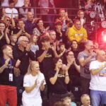 25.09.2022. Kielce. Finałowe walki VII Mistrzostw Świata Karate w Kategoriach Wagowych / Fot. Wiktor Taszłow - Radio Kielce