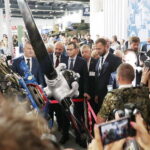 08.09.2022. Kielce. 30. Międzynarodowy Salon Przemysłu Obronnego. Wizyta Mateusza Morawieckiego / Fot. Wiktor Taszłow - Radio Kielce