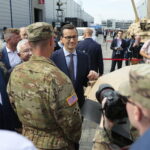 08.09.2022. Kielce. 30. Międzynarodowy Salon Przemysłu Obronnego. Wizyta Mateusza Morawieckiego - premiera RP / Fot. Wiktor Taszłow - Radio Kielce