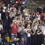 25.09.2022. Kielce. Finałowe walki VII Mistrzostw Świata Karate w Kategoriach Wagowych / Fot. Wiktor Taszłow - Radio Kielce