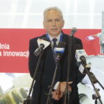 09.09.2022. Kielce, Politechnika Świętokrzyska. European Rover Challenge. Na zdjęciu profesor Zbigniew Koruba - rektor Politechniki Świętokrzyskiej. / Fot. Wiktor Taszłow - Radio Kielce