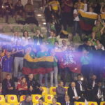 25.09.2022. Kielce. Finałowe walki VII Mistrzostw Świata Karate w Kategoriach Wagowych / Fot. Wiktor Taszłow - Radio Kielce