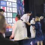 25.09.2022. Kielce. Finałowe walki VII Mistrzostw Świata Karate w Kategoriach Wagowych / Fot. Wiktor Taszłow - Radio Kielce