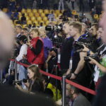 25.09.2022. Kielce. Finałowe walki VII Mistrzostw Świata Karate w Kategoriach Wagowych / Fot. Wiktor Taszłow - Radio Kielce