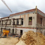 12.09.2022. Kielce. Budowa nowej siedziby Teatru Lalki i Aktora „Kubuś” / Fot. Wiktor Taszłow - Radio Kielce