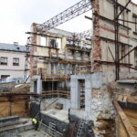 12.09.2022. Kielce. Budowa nowej siedziby Teatru Lalki i Aktora „Kubuś” / Fot. Wiktor Taszłow - Radio Kielce