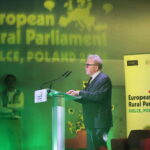 12.09.2022. Targi Kielce. Europejski Parlament Wiejski. Na zdjęciu: Janusz Wojciechowski - komisarz ds. rolnictwa i rozwoju wsi. / Fot. Wiktor Taszłow - Radio Kielce