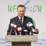 Na zdjęciu: Ryszard Gliwiński - prezes Wojewódzkiego Funduszu Ochrony Środowiska i Gospodarki Wodnej w Kielcach / Fot. Wiktor Taszłow – Radio Kielce