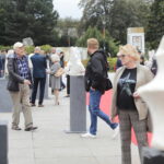 14.09.2022. Kielce, plac Artystów. Wystawa rzeźb. / Fot. Wiktor Taszłow - Radio Kielce