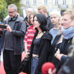 14.09.2022. Kielce, plac Artystów. Wystawa rzeźb. / Fot. Wiktor Taszłow - Radio Kielce