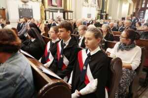 15.09.2022. Chmielnik. Uroczystości upamiętniające Marianne Stradowską i jej syna Wacława, którzy zginęli za pomoc Żydom / Fot. Wiktor Taszłow – Radio Kielce