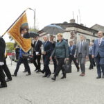 15.09.2022. Chmielnik. Uroczystości upamiętniające Marianne Stradowską i jej syna Wacława, którzy zginęli za pomoc Żydom / Fot. Wiktor Taszłow – Radio Kielce
