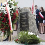 15.09.2022. Chmielnik. Uroczystości upamiętniające Marianne Stradowską i jej syna Wacława, którzy zginęli za pomoc Żydom / Fot. Wiktor Taszłow – Radio Kielce