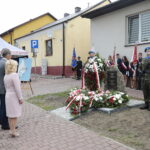 15.09.2022. Chmielnik. Uroczystości upamiętniające Marianne Stradowską i jej syna Wacława, którzy zginęli za pomoc Żydom / Fot. Wiktor Taszłow – Radio Kielce