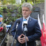 16.09.2022. Kielce. Obchody 83. rocznicy sowieckiej agresji na Polskę. Na zdjęciu: senator Krzysztof Słoń / Fot. Wiktor Taszłow - Radio Kielce