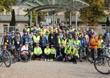 17.09.2022. Kielce. 10. Pielgrzymka Rowerowa na Święty Krzyż / Fot. Wiktor Taszłow - Radio Kielce