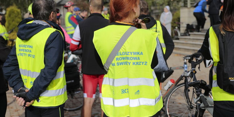 17.09.2022. Kielce. 10. Pielgrzymka Rowerowa na Święty Krzyż / Fot. Wiktor Taszłow - Radio Kielce