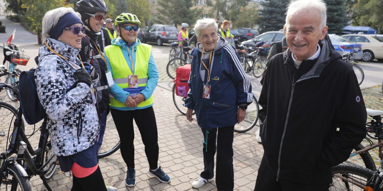 17.09.2022. Kielce. 10. Pielgrzymka Rowerowa na Święty Krzyż / Fot. Wiktor Taszłow - Radio Kielce