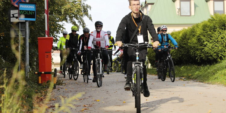 17.09.2022. Kielce. 10. Pielgrzymka Rowerowa na Święty Krzyż / Fot. Wiktor Taszłow - Radio Kielce